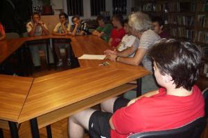 Beszélgetés a gólyákkal