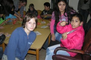 Kleopátra gyereklátogatás