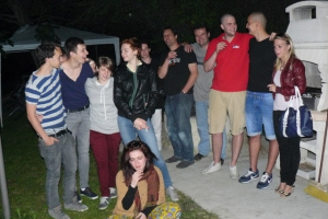 Végzõs bográcsozás