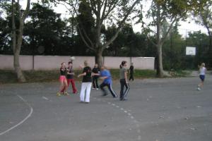 Abigél-Androméda kézimeccs